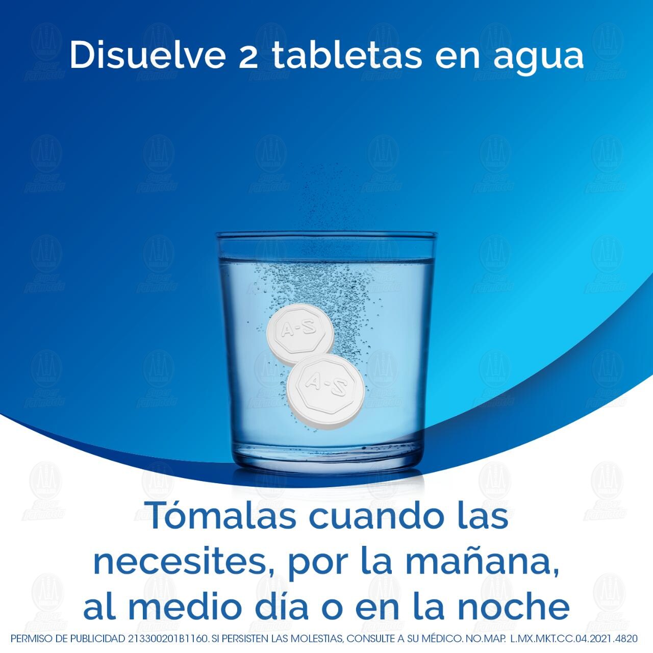 Alka-Seltzer Boost Rápido Alivio del Dolor, Ayuda a Reanimar y Reponer tu Cuerpo 10 Tabletas Efervescentes. image number 4