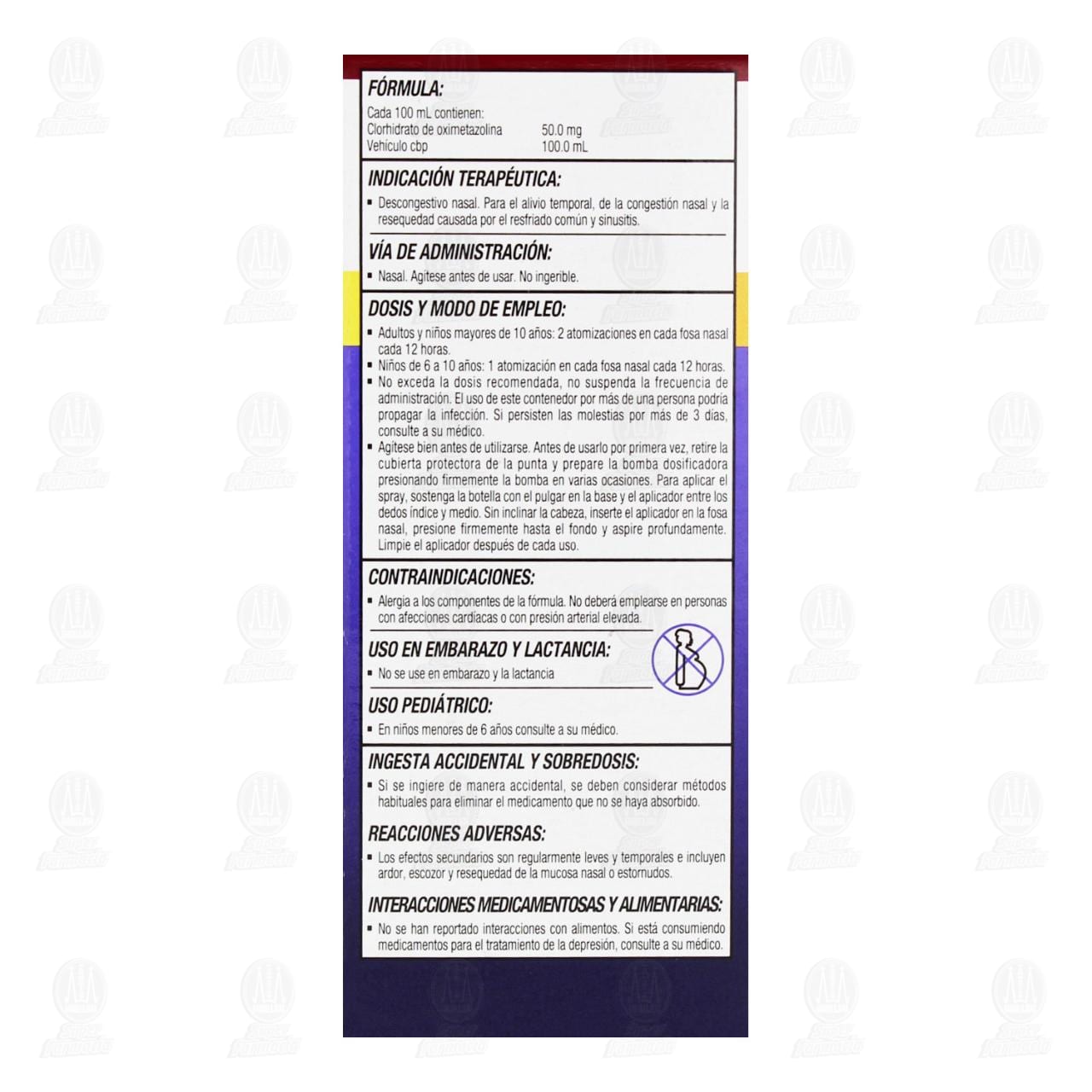 Afrin No Drip Extra Humectante Alivia la Congesti&oacute;n Nasal, 15 ml. image number 2