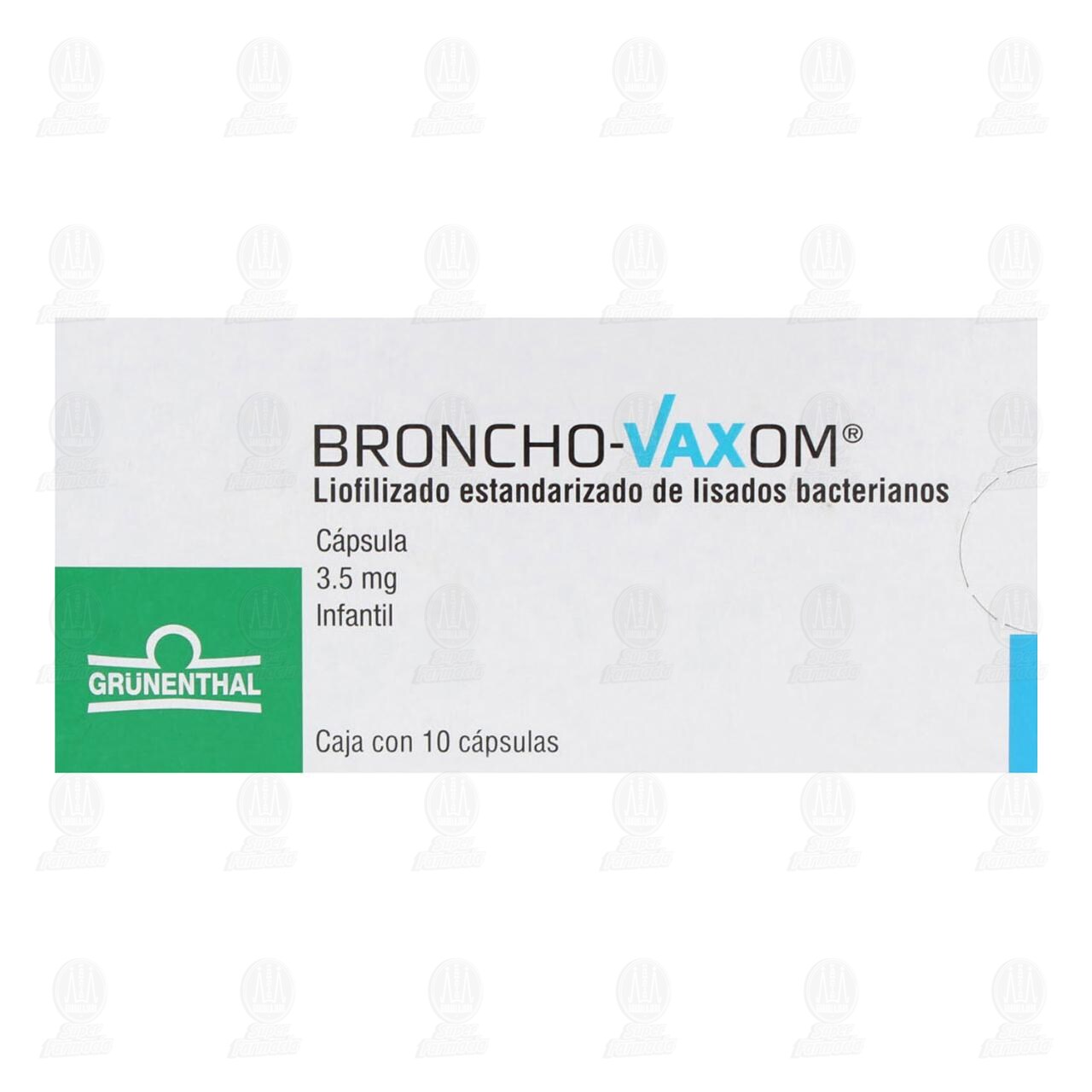 Broncho Vaxom Infantil 3.5 mg, 10 C&aacute;psulas. image number 1