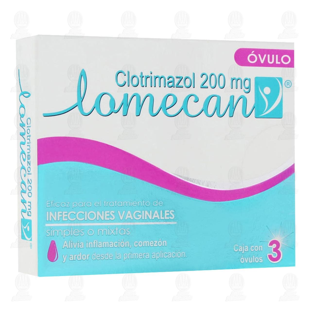 Lomecan V 200mg 3 Óvulos