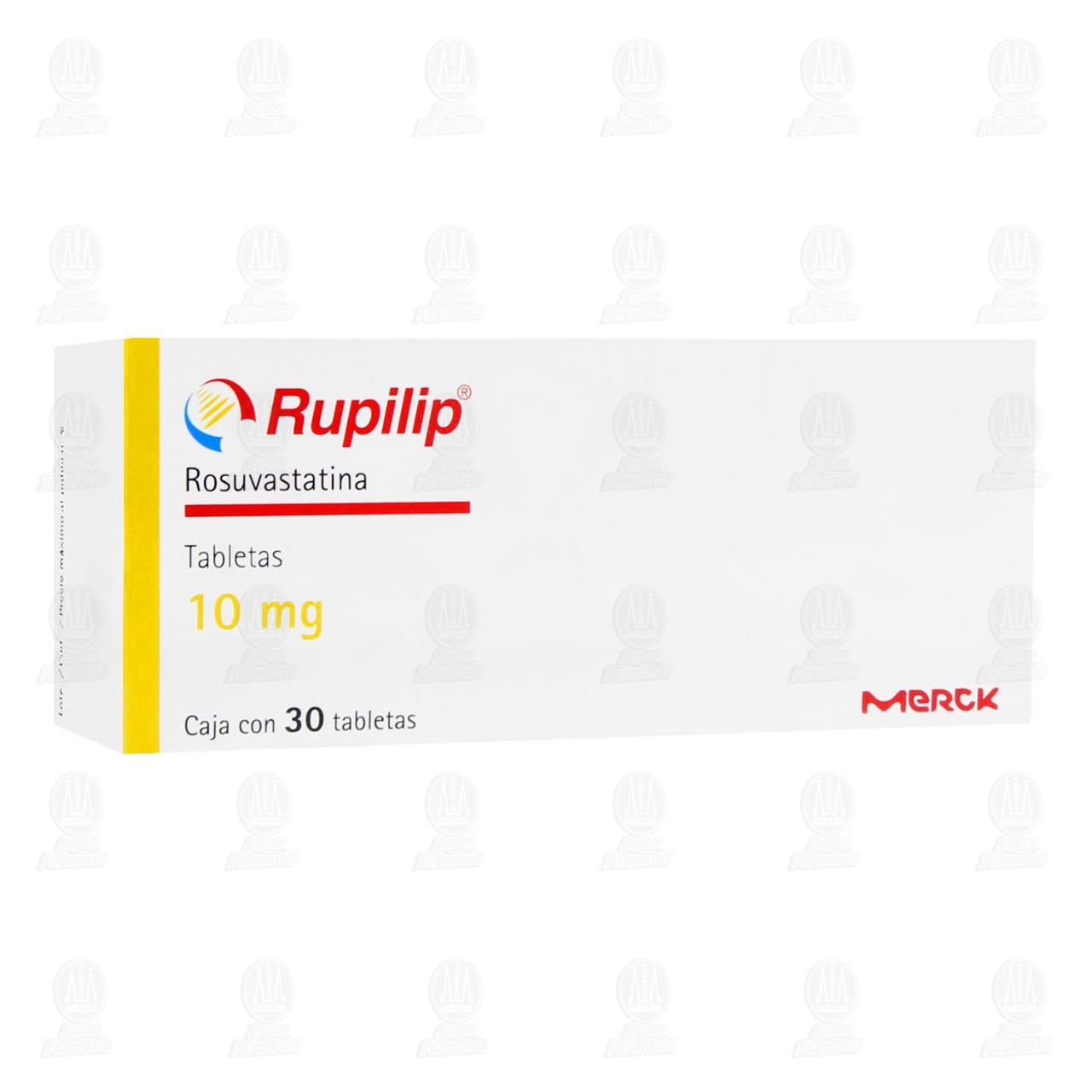 Rupilip 10 mg, 30 Tabletas. image number 0