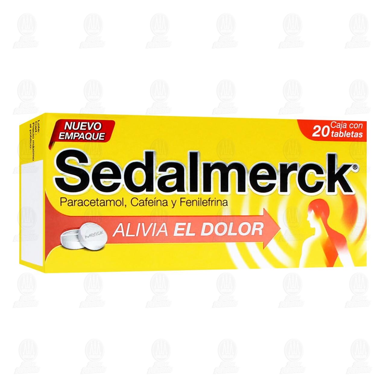 Sedalmerck Bl&iacute;ster, 20 Tabletas.