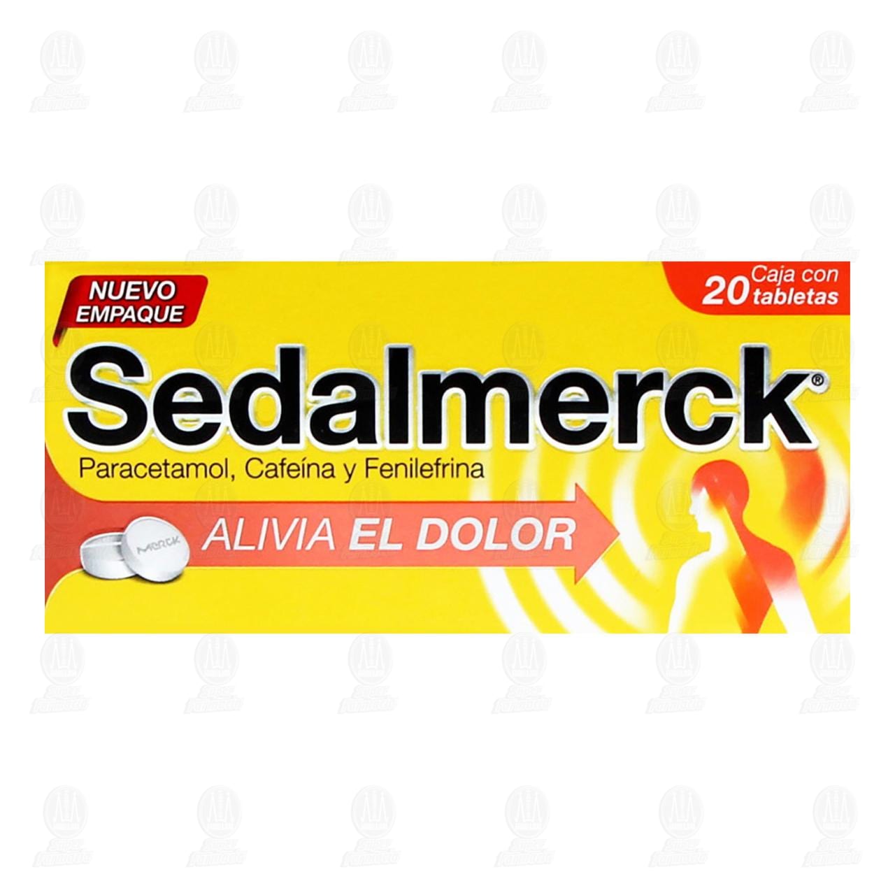 Sedalmerck Bl&iacute;ster, 20 Tabletas. image number 1