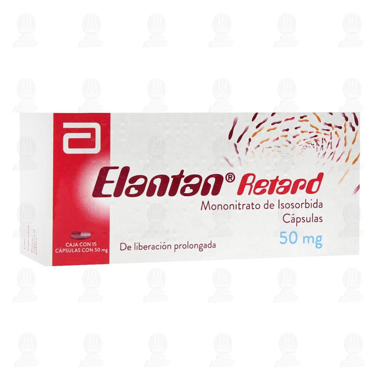 Imagen para Elantan Retard 50 mg, 15 Cápsulas.