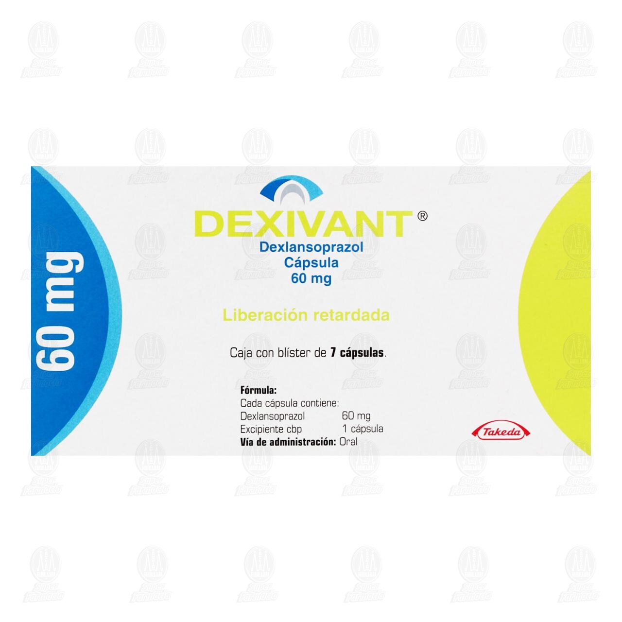 Dexivant 60 mg, 7 C&aacute;psulas. image number 1