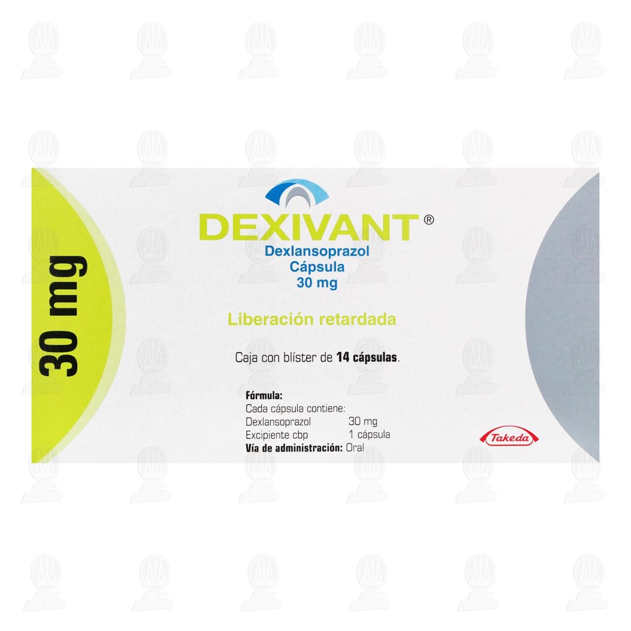 Dexivant 30 mg, 14 Cápsulas. image number 1