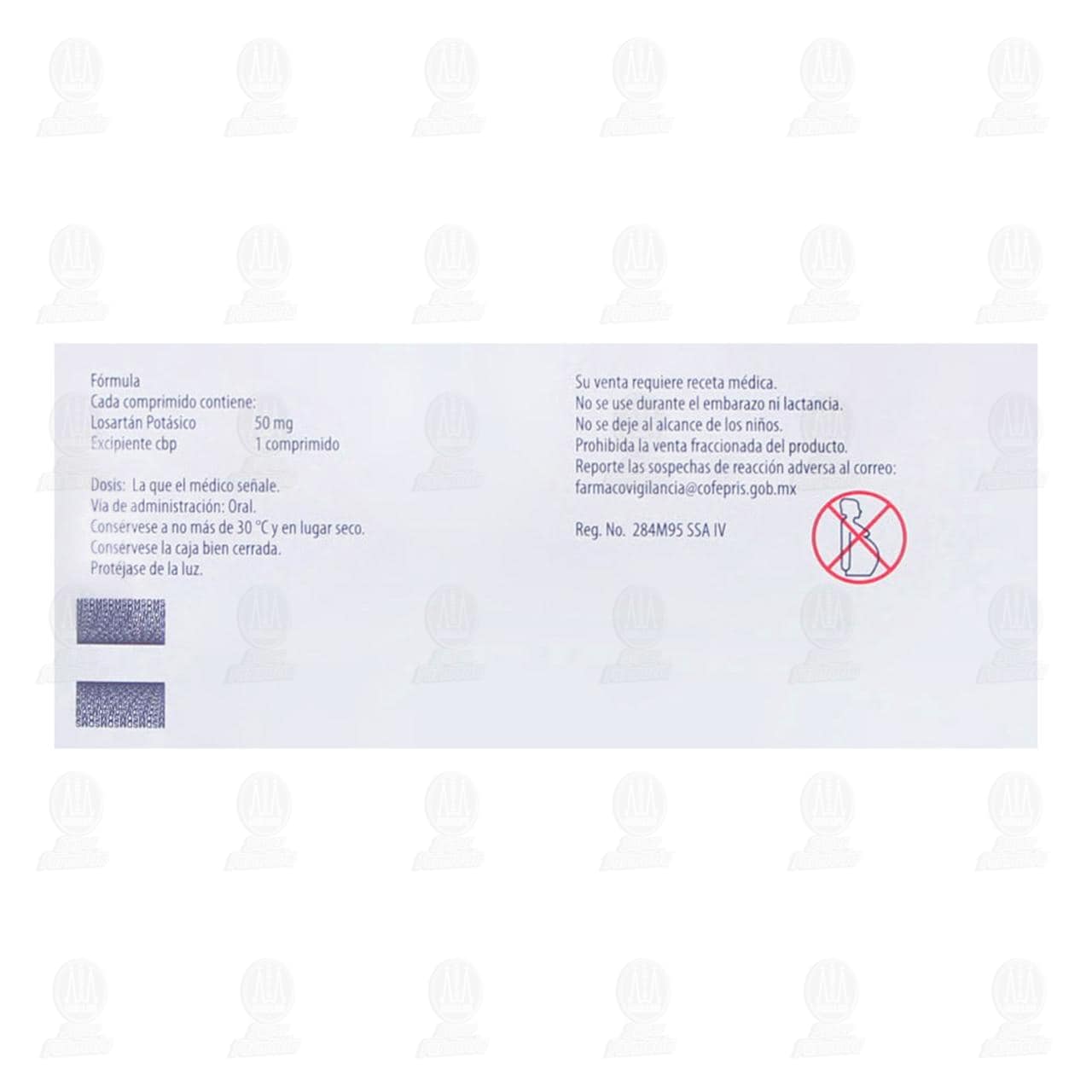 Pack Cozaar 50 mg, 2 Cajas con 30 Comprimidos c/u. image number 2