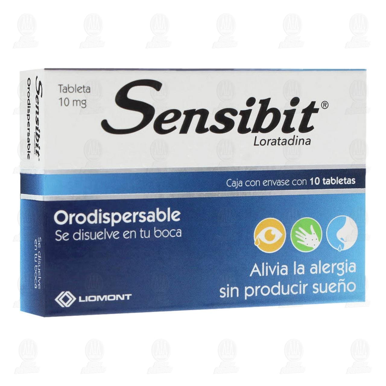 Sensibit Orodispersable 10 mg, 10 Tabletas. image number 0