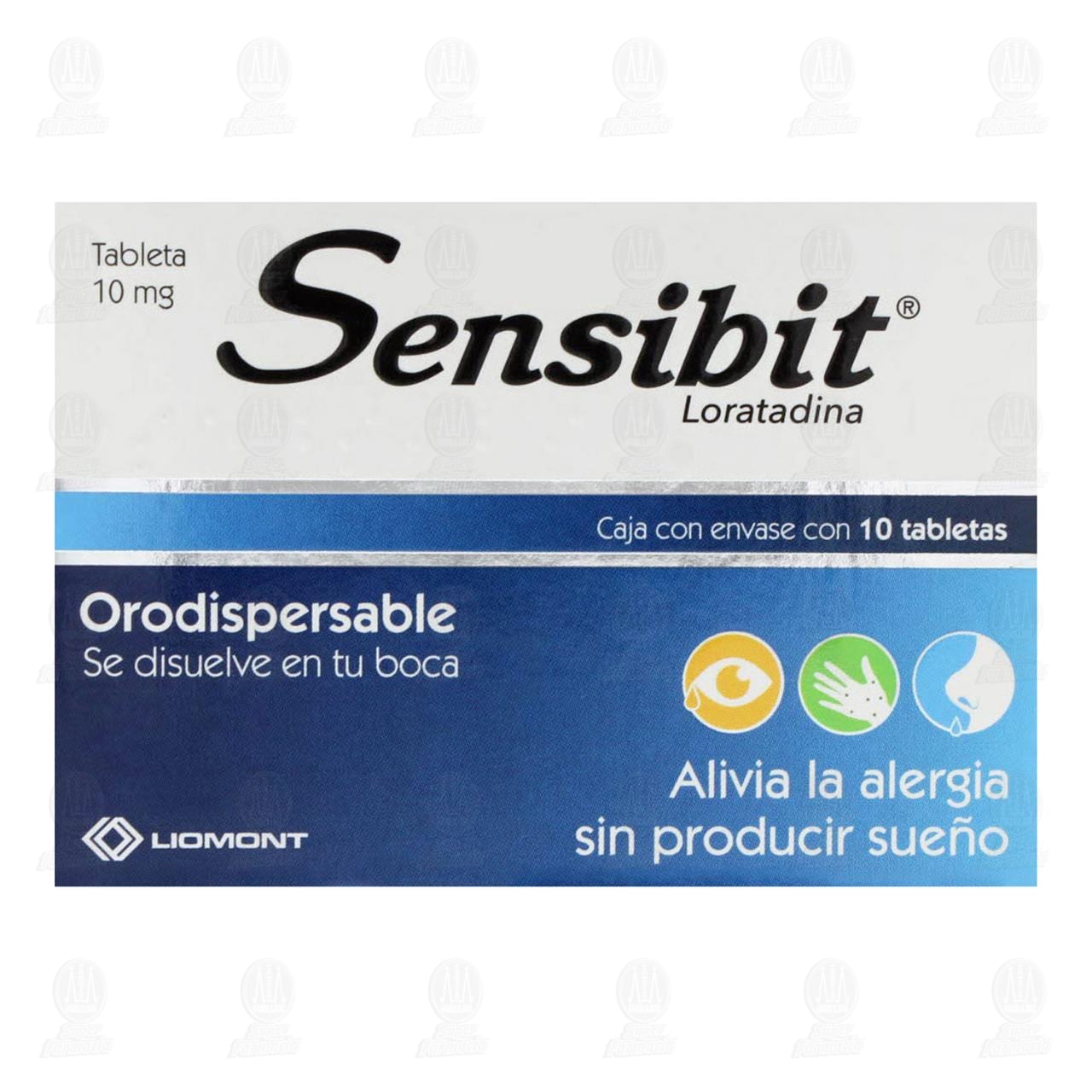 Sensibit Orodispersable 10 mg, 10 Tabletas. image number 1