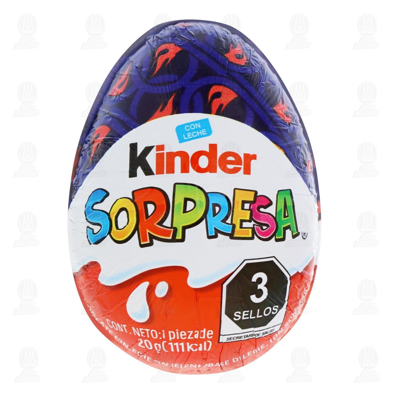 Huevo de Chocolate Kinder Sorpresa Hot Wheels, 20 gr. image number 1