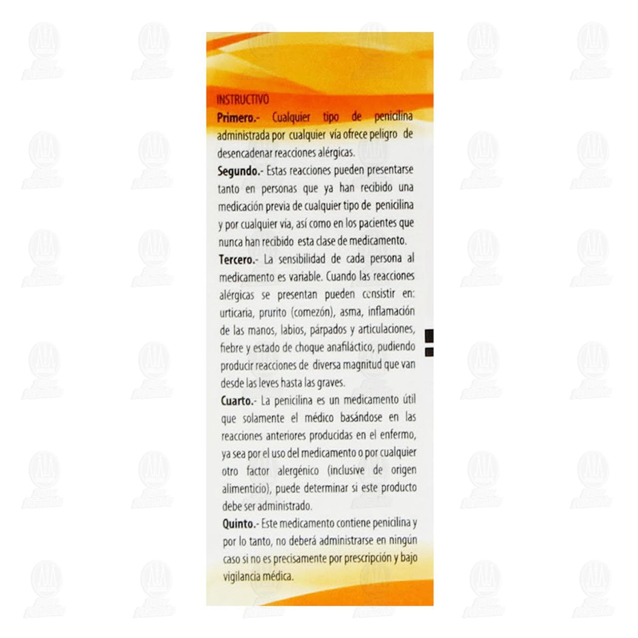 Ampicilina 1.0 gr, Soluci&oacute;n Inyectable Pharmalife. image number 3