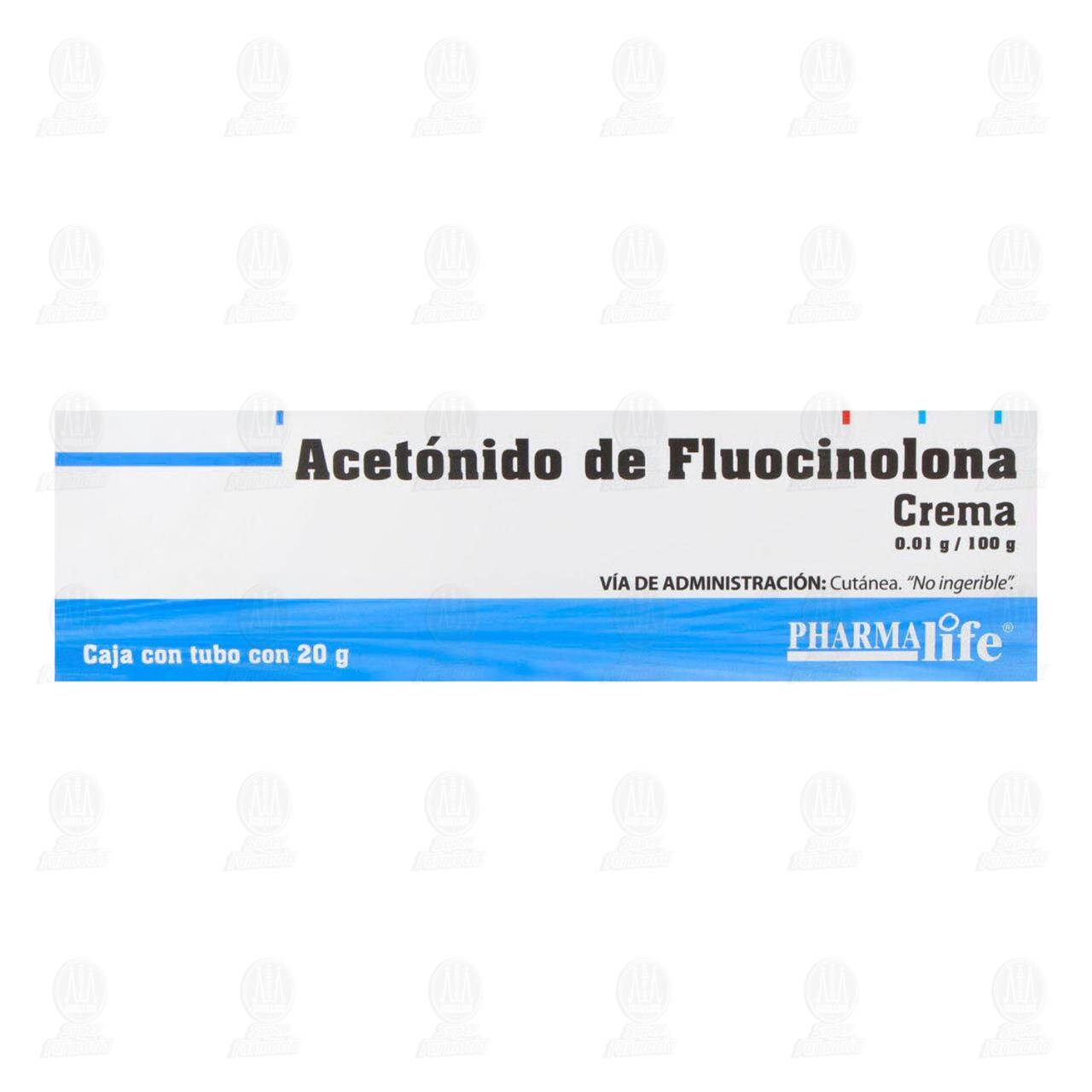 Acet&oacute;nido Fluocinolona Crema, 20 gr Pharmalife. image number 1