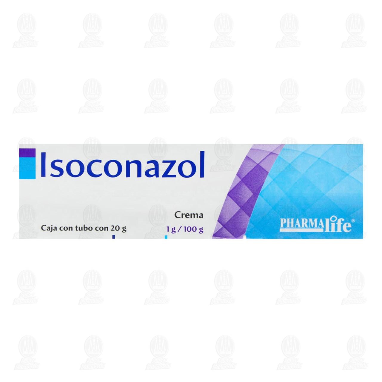 Isoconazol 1gr/100gr Crema, 20 gr Pharmalife. image number 1