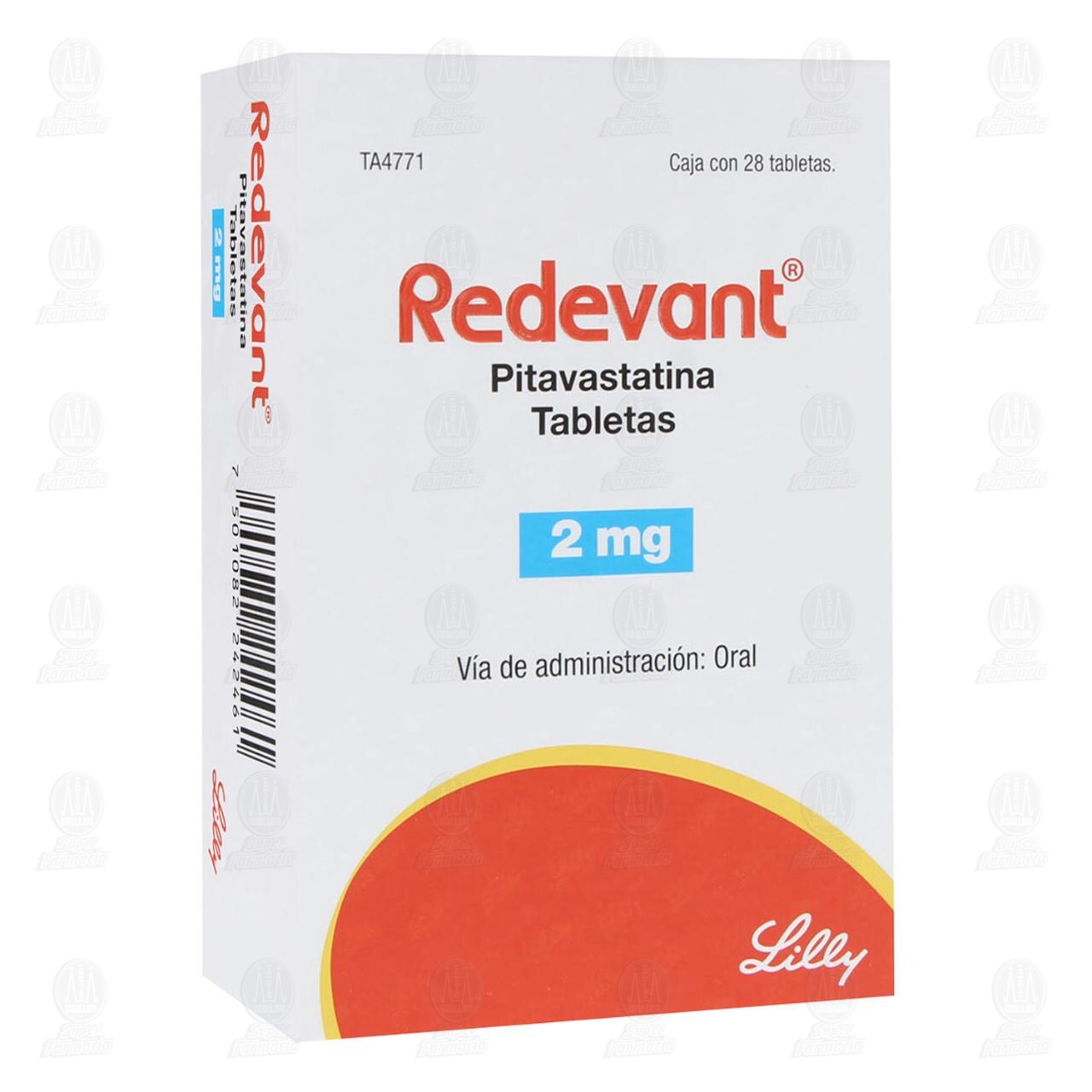 Redevant 2 mg, 28 Tabletas. image number 0