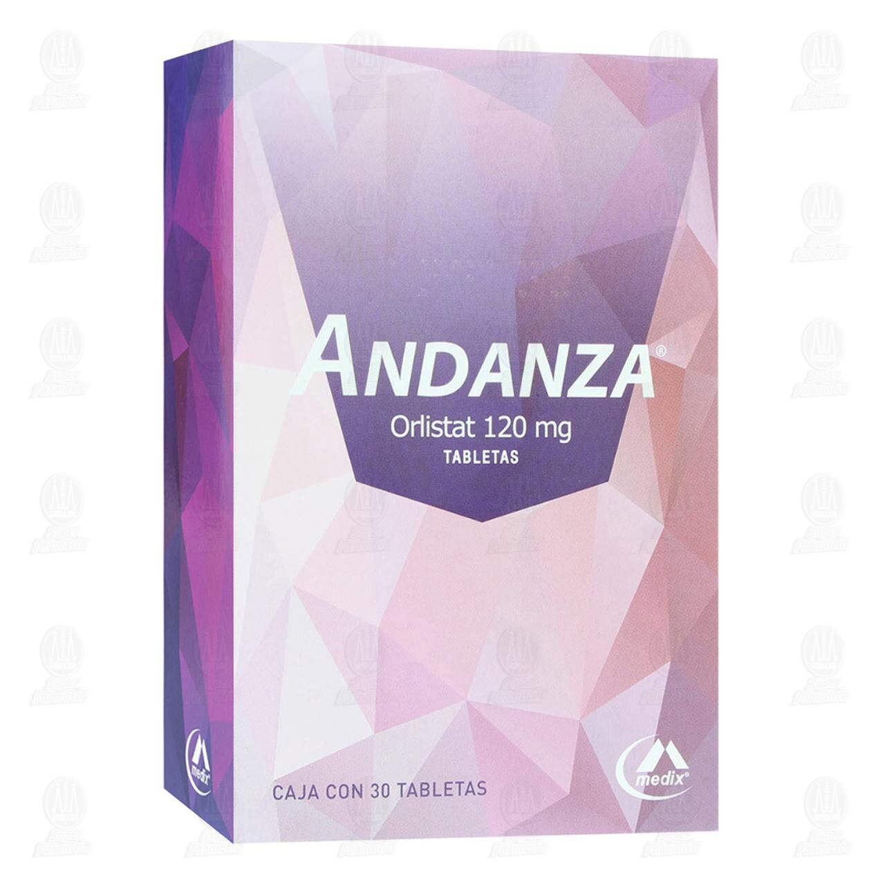 Andanza 120 mg, 30 Tabletas. image number 0