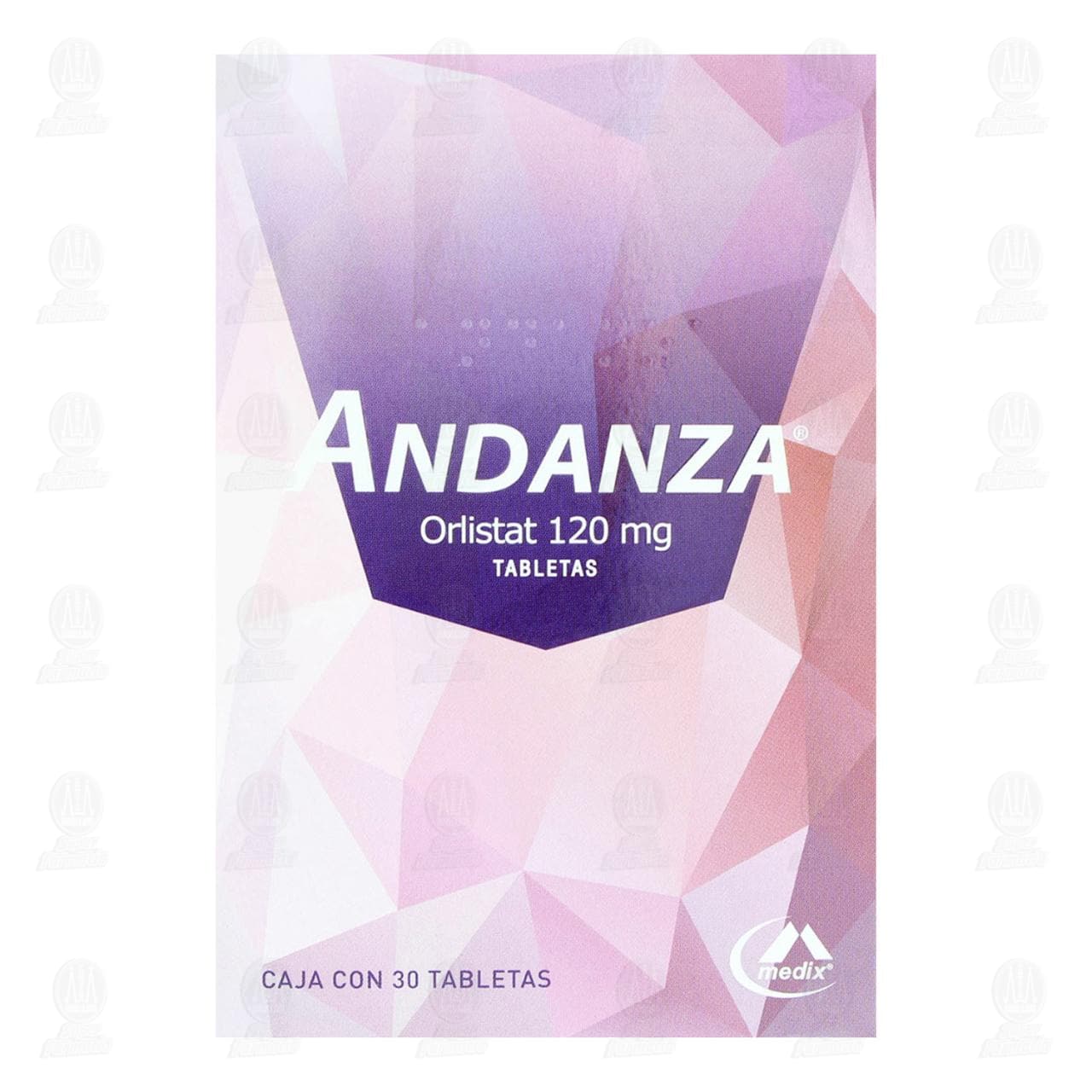Andanza 120 mg, 30 Tabletas. image number 1