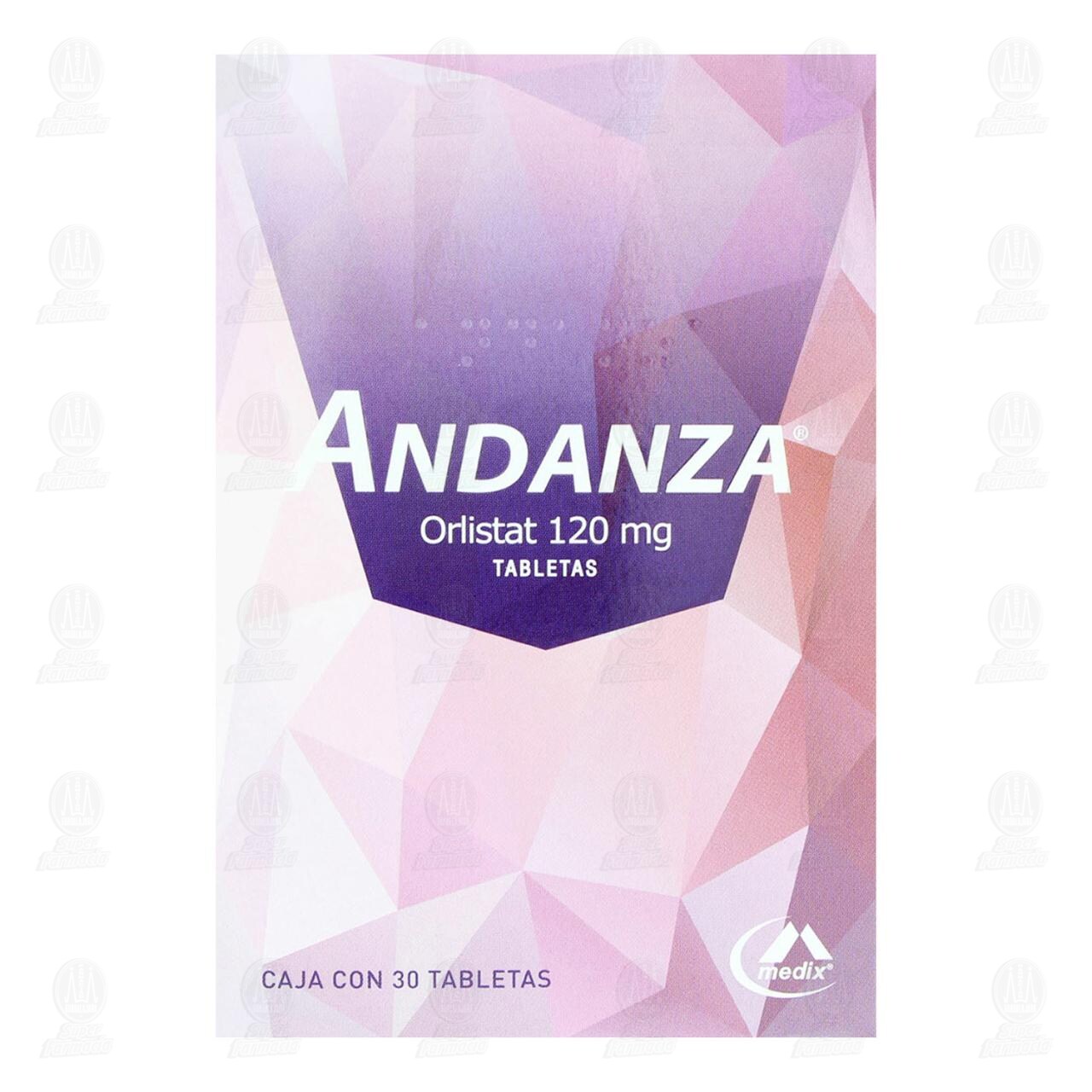 Andanza 120 mg, 30 Tabletas. image number 1