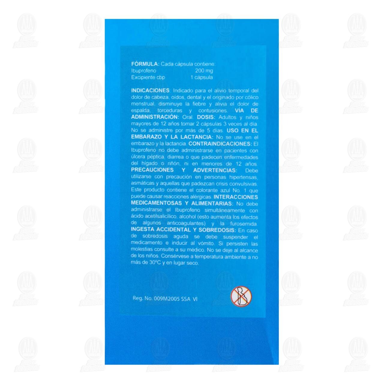 Ibuprofeno 200 mg, 12 C&aacute;psulas Pharmalife. image number 2