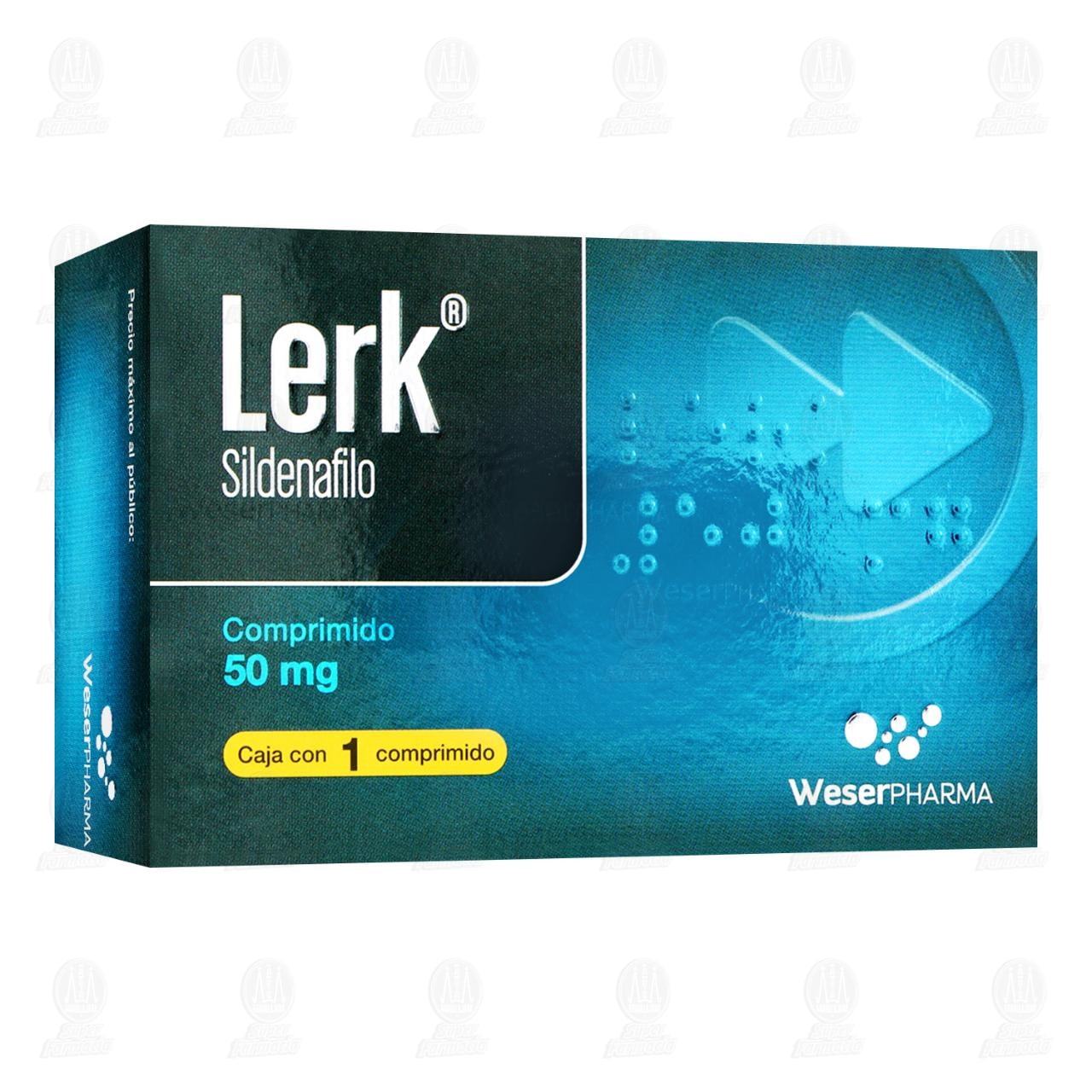Lerk 50 mg, 1 Comprimido. image number 0