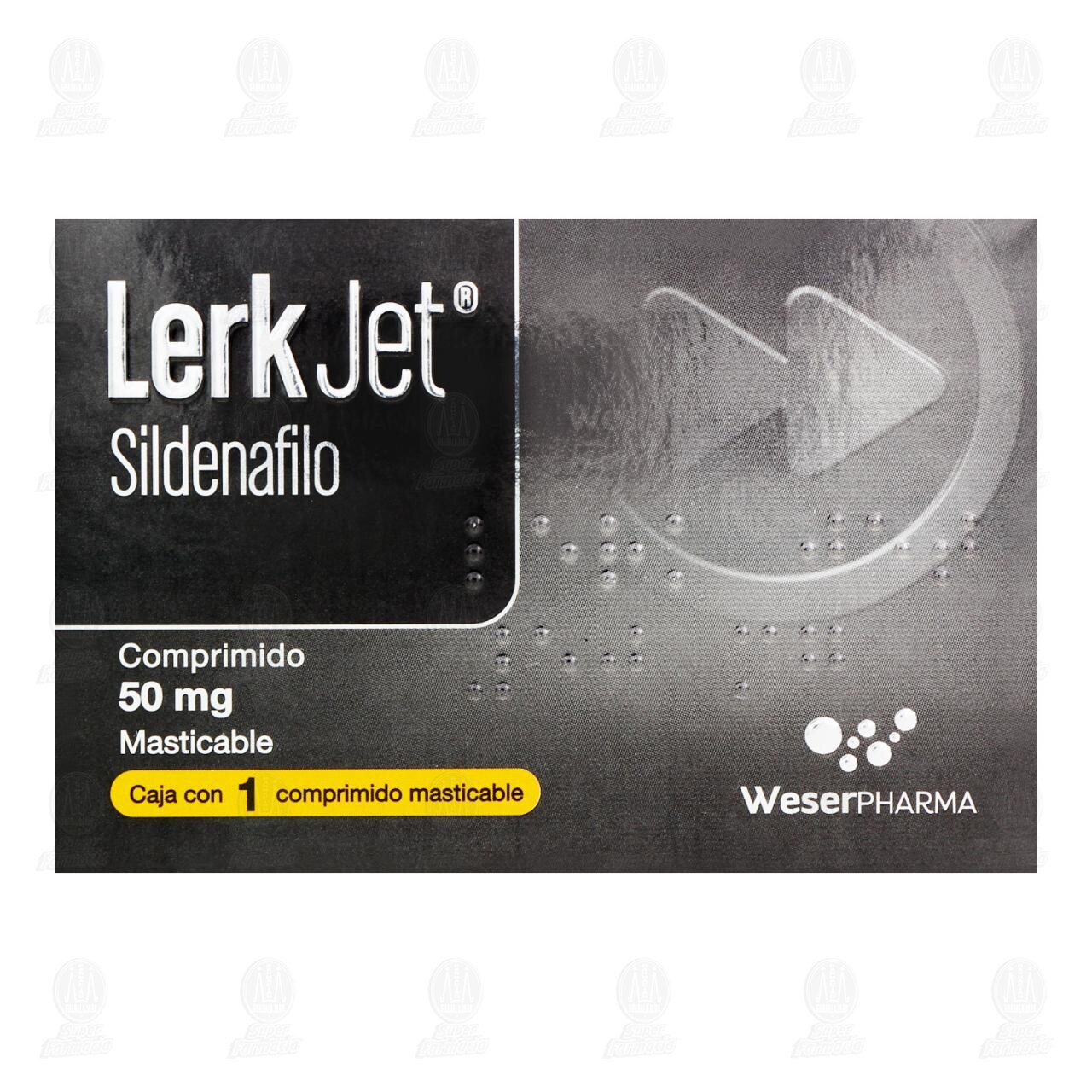 Lerk Jet 50 mg, 1 Comprimido. image number 1