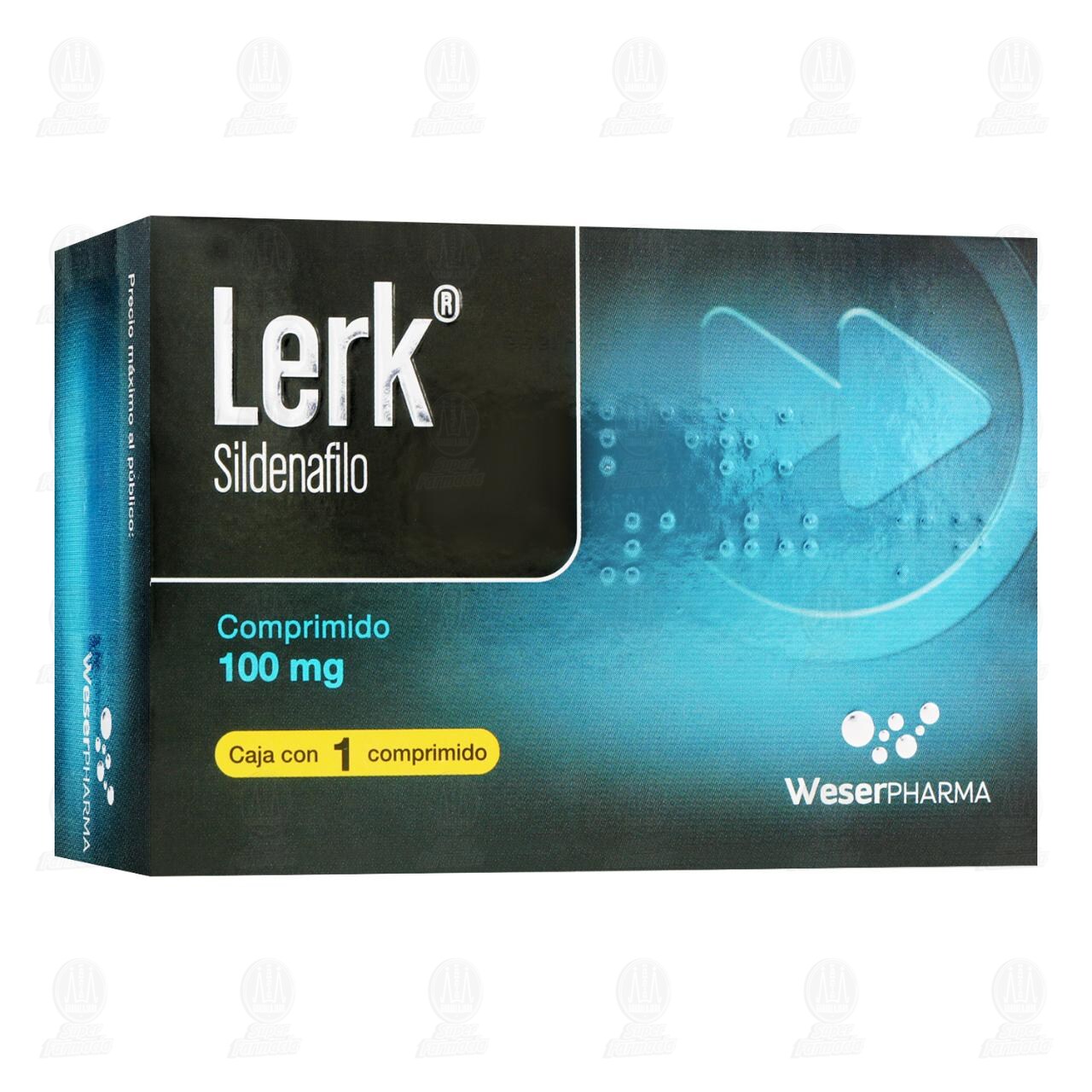Lerk 100 mg, 1 Comprimido.