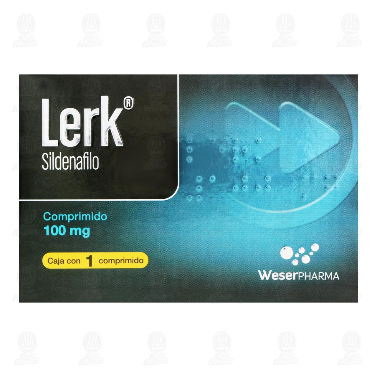 Lerk 100 mg, 1 Comprimido. image number 1