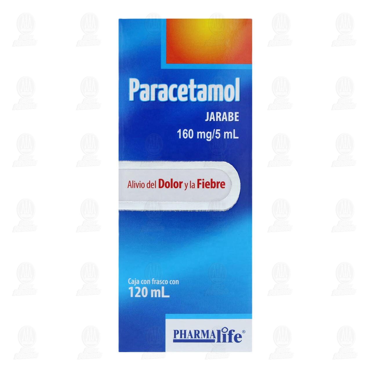 Paracetamol 160mg/5ml Jarabe, 120ml Pharmalife. image number 1