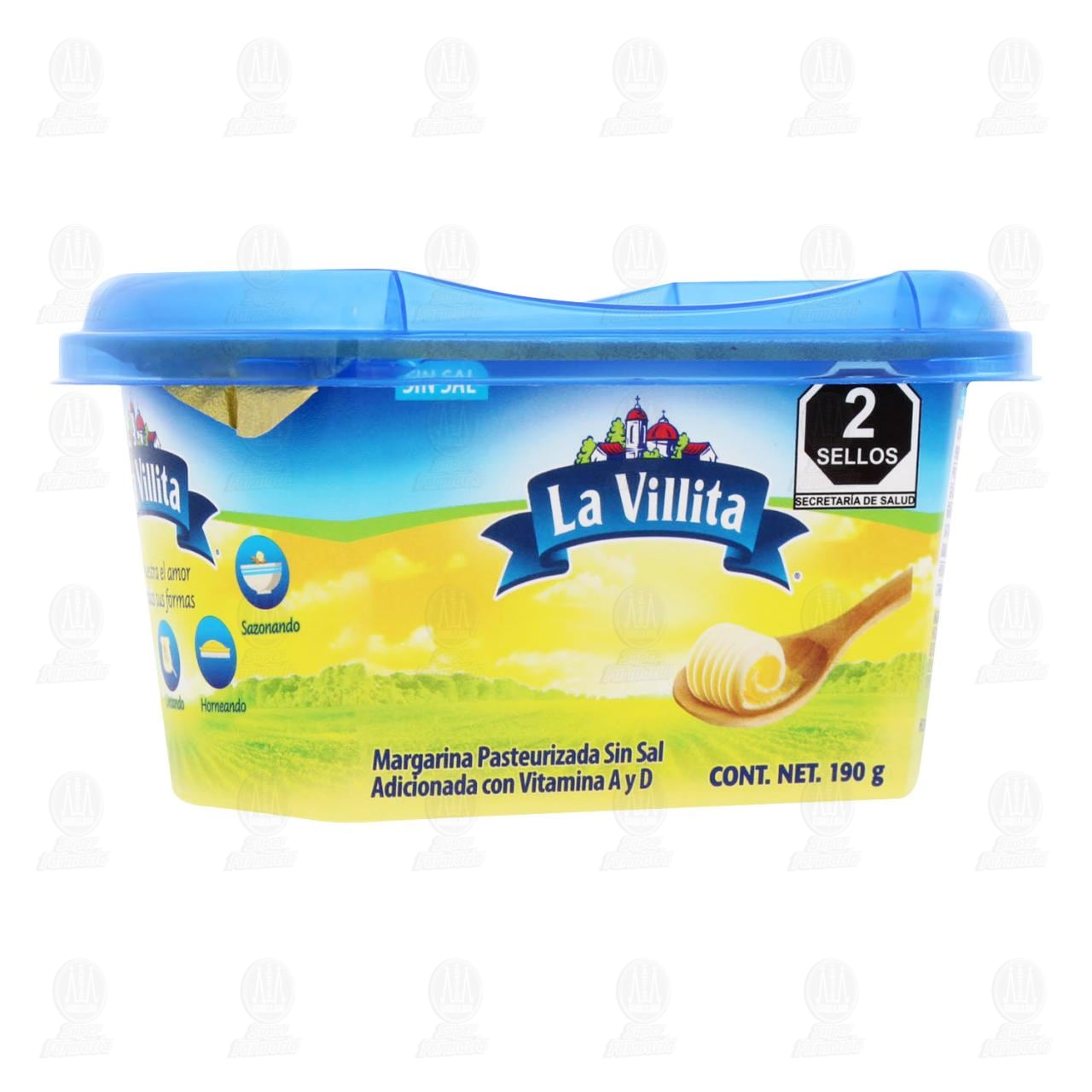 Margarina Untable La Villita Sin Sal, 190 gr. image number 0