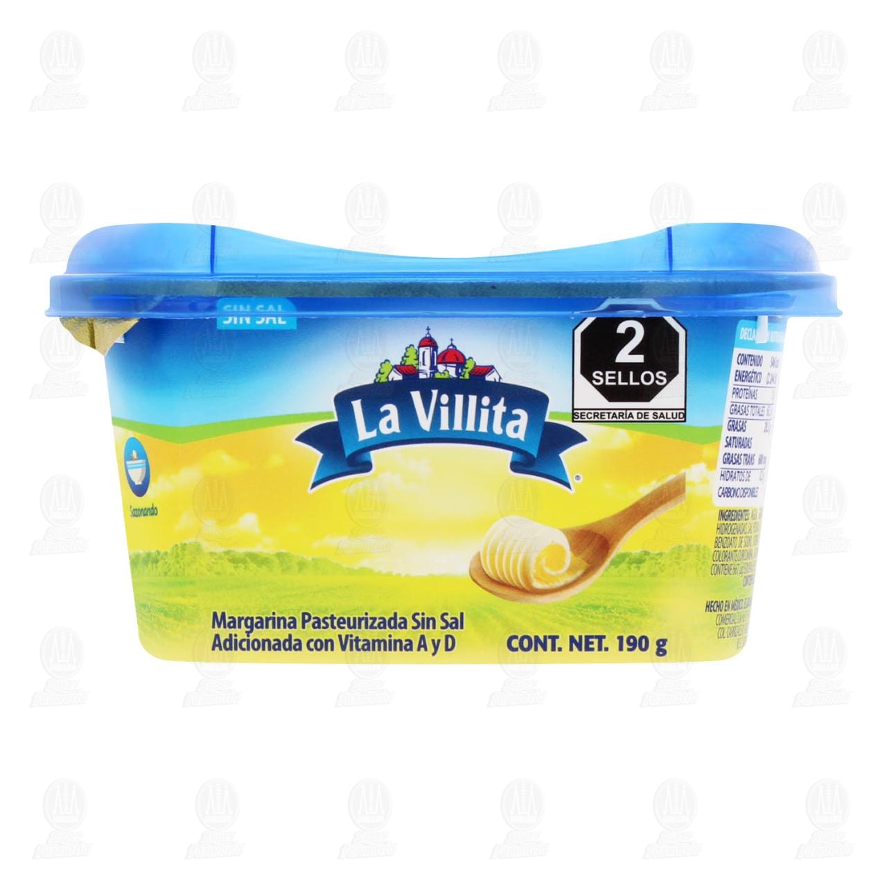 Margarina Untable La Villita Sin Sal, 190 gr. image number 1