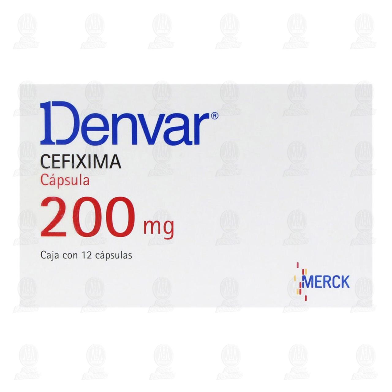 Denvar 200 mg, 12 C&aacute;psulas. image number 1