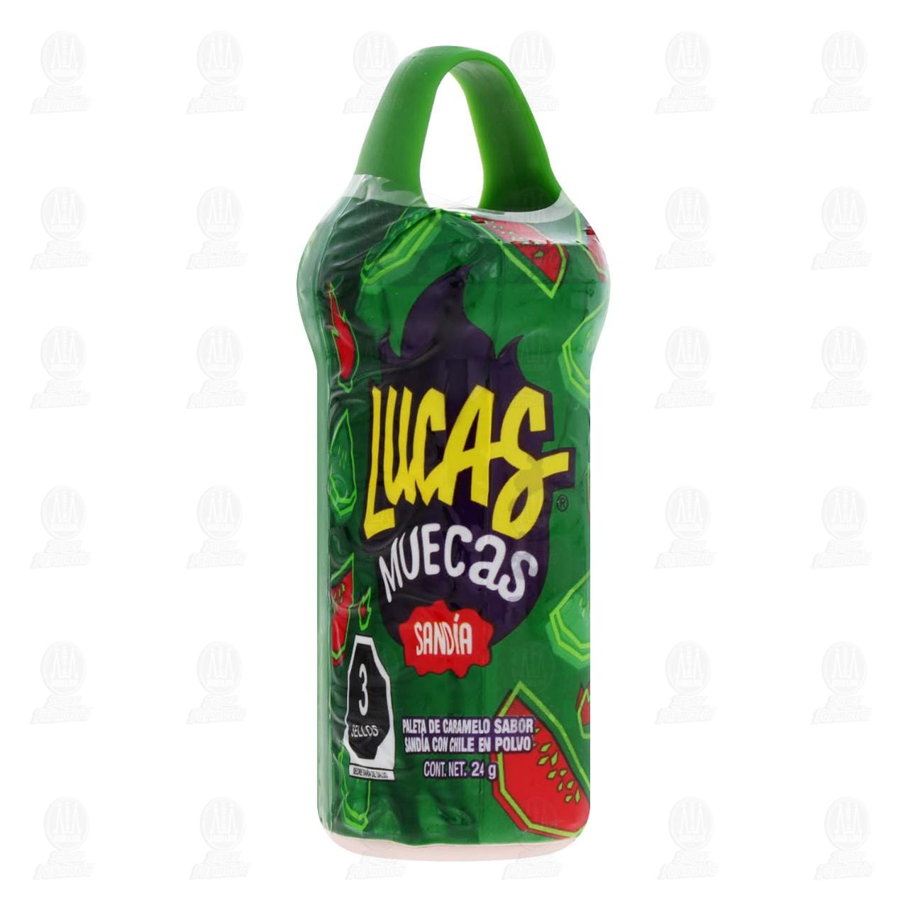Paleta Lucas Muecas Sand&iacute;a con Chile en Polvo, 24 gr. image number 1