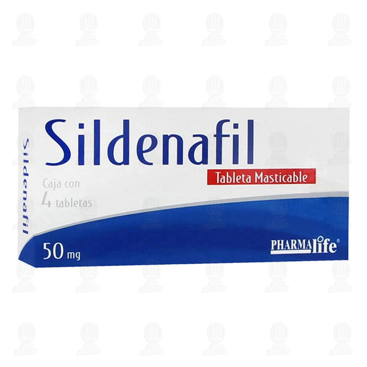 Sildenafil 50 mg, 4 Tabletas Pharmalife. image number 0