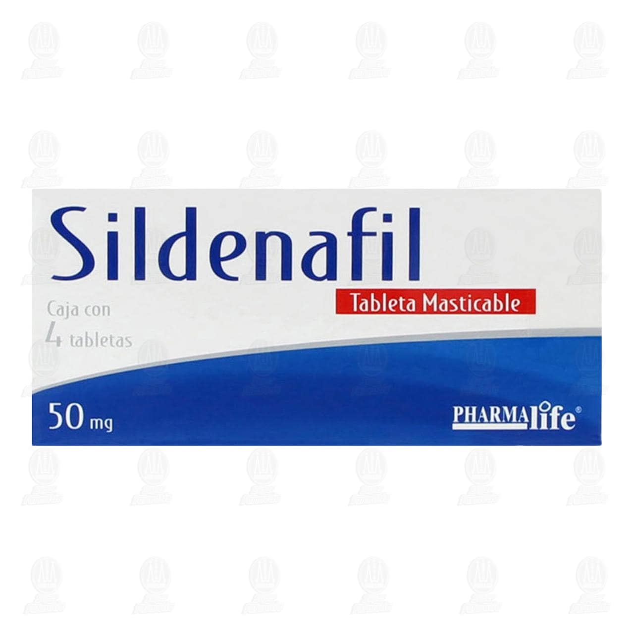Sildenafil 50 mg, 4 Tabletas Pharmalife. image number 1