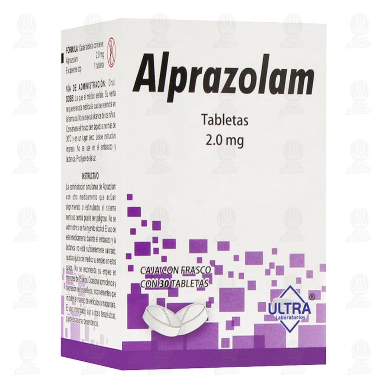 Alprazolam  30 Tabletas