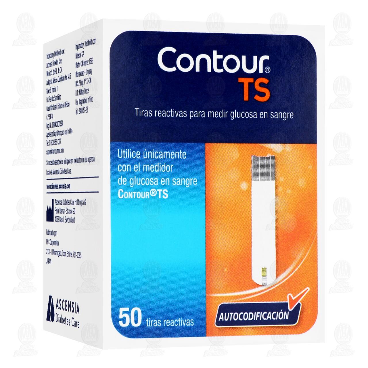 Contour TS Tiras Reactivas para Medir Glucosa en Sangre, 50 pzas. image number 0