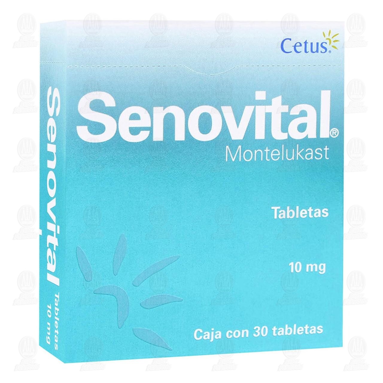 Senovital 10 mg, 30 Tabletas. image number 0