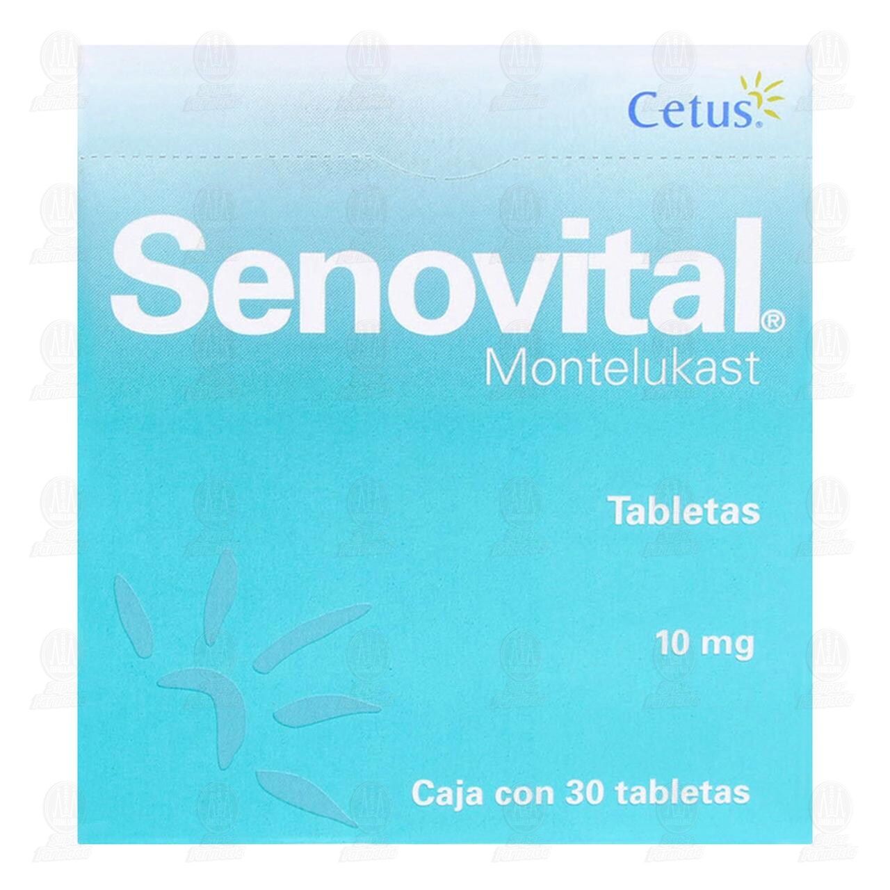 Senovital 10 mg, 30 Tabletas. image number 1