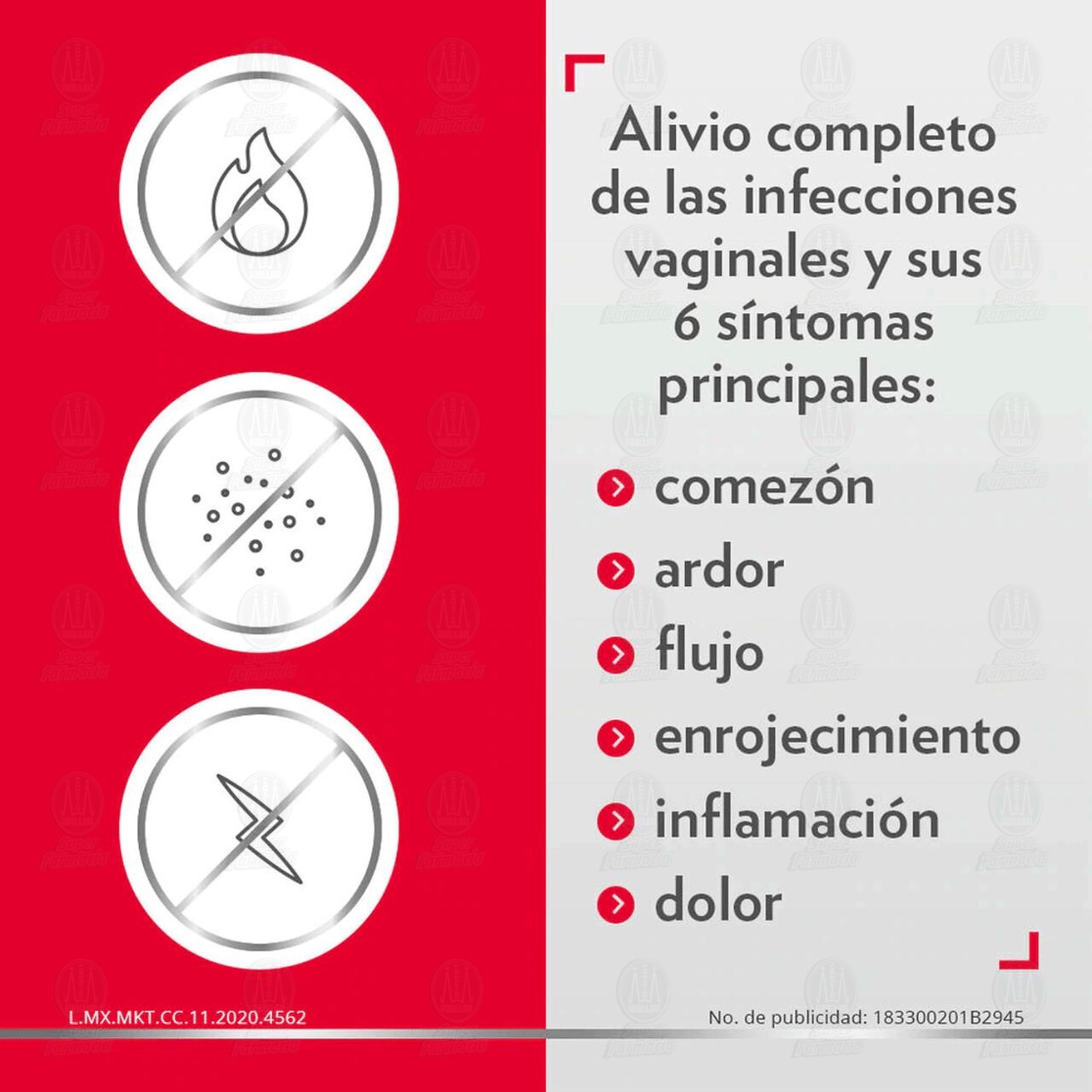 Canesten V 500 mg 1 D&iacute;a, 1 &Oacute;vulo. image number 3