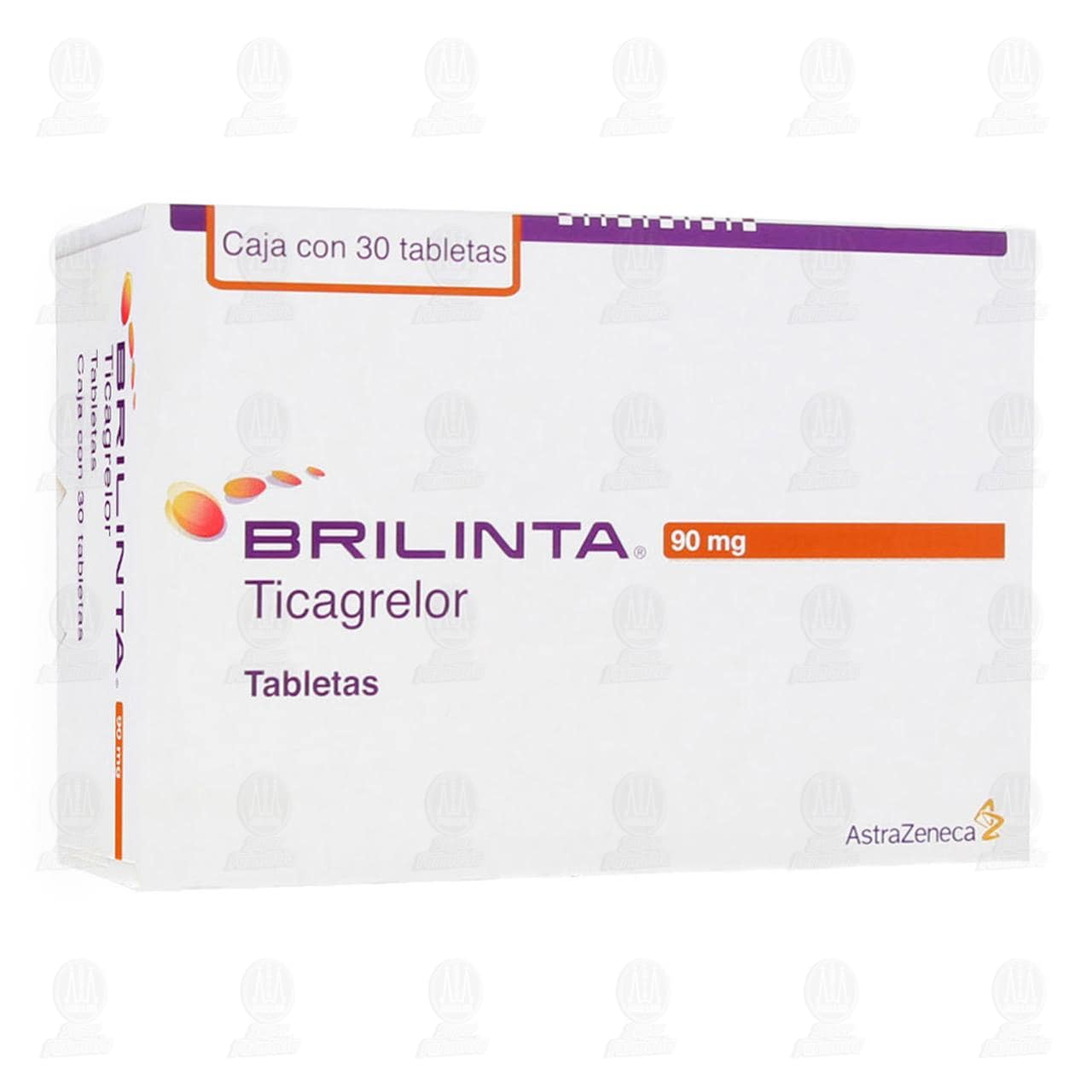 Imagen para Brilinta 90 mg, 30 Tabletas.