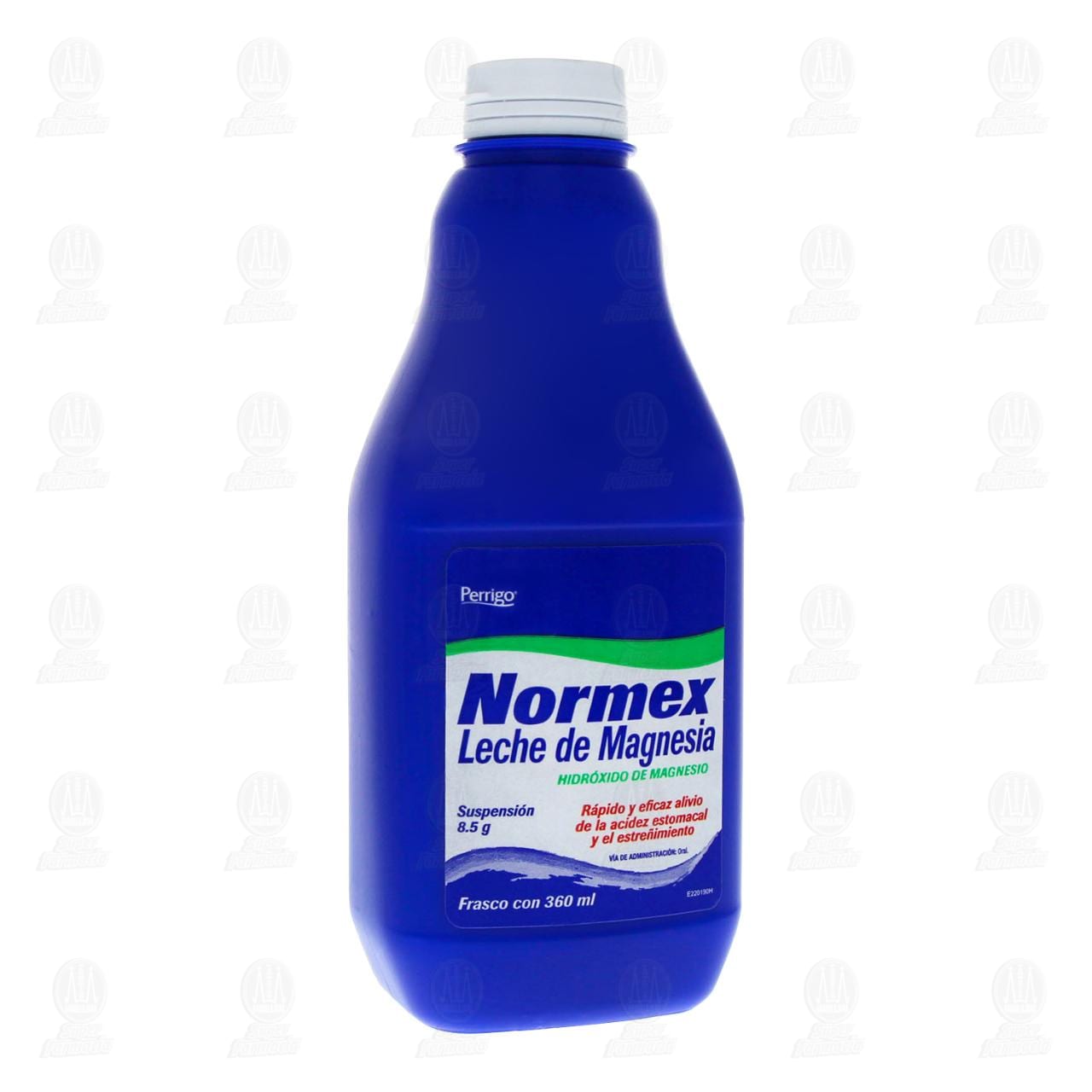 Leche de Magnesia Normex 8.5 gr Suspensión, 360 ml.