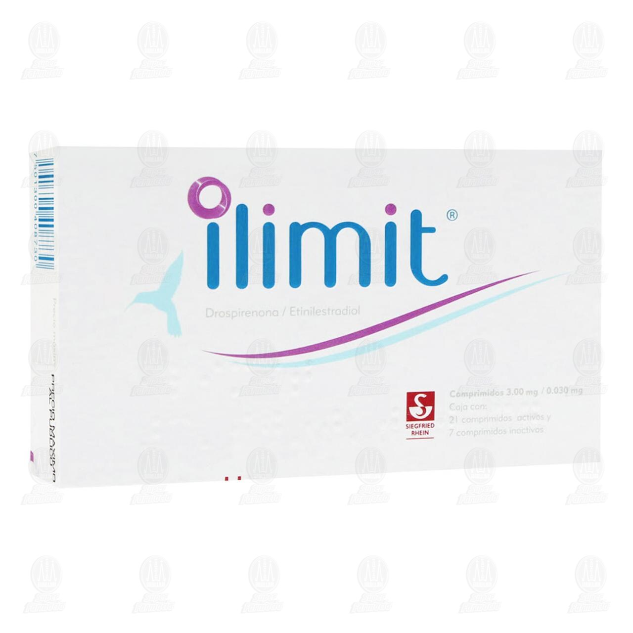 Ilimit 3.00mg/0.030mg, 28 Comprimidos. image number 0