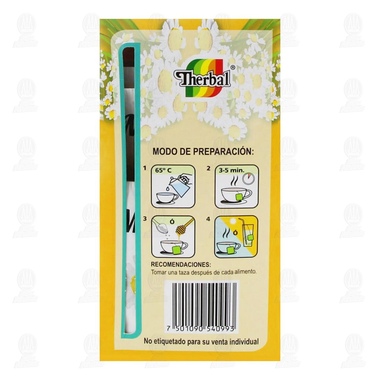 Hierbas Therbal para Infusión Sabor Manzanilla, 40 gr. image number 2