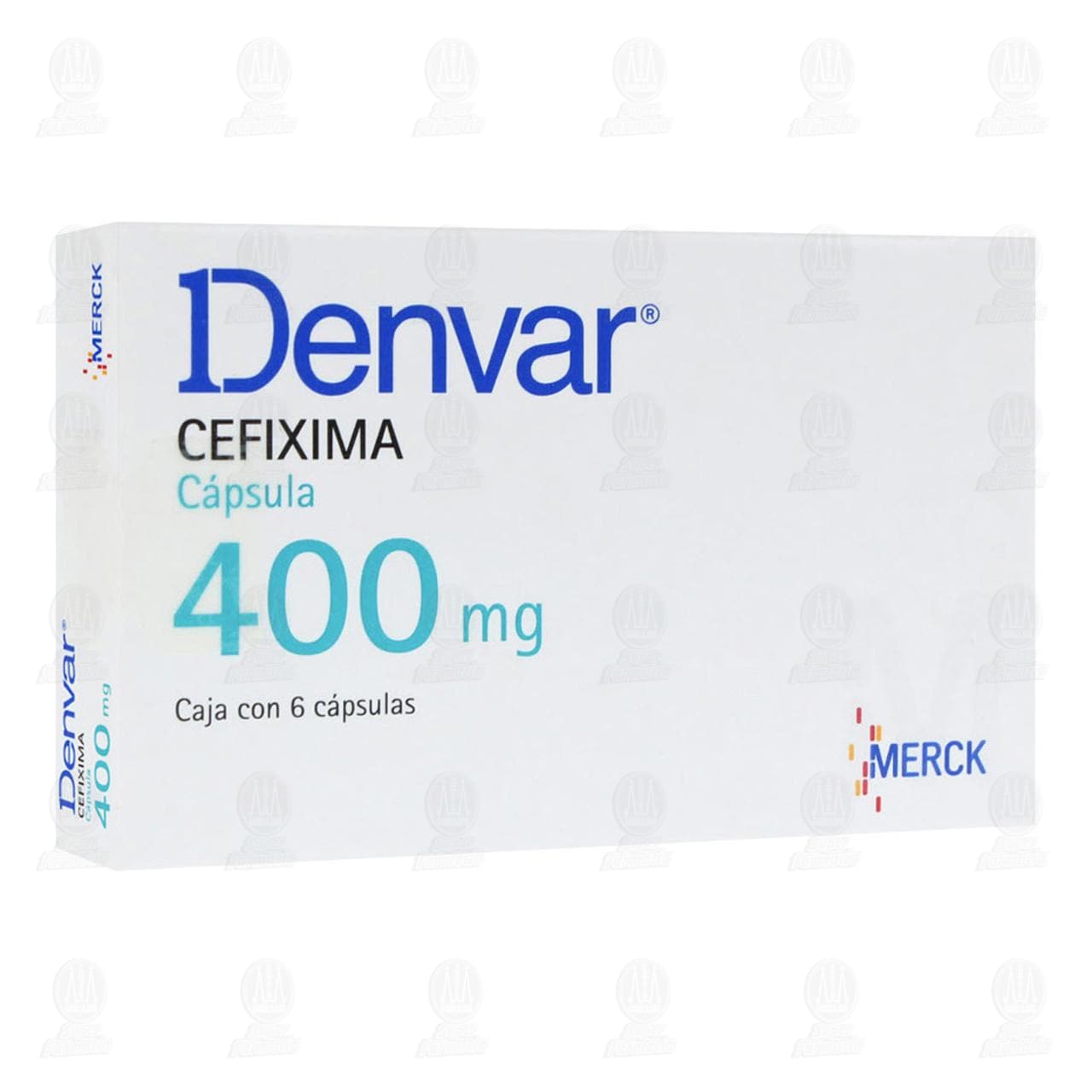 Denvar 400 mg, 6 C&aacute;psulas. image number 0
