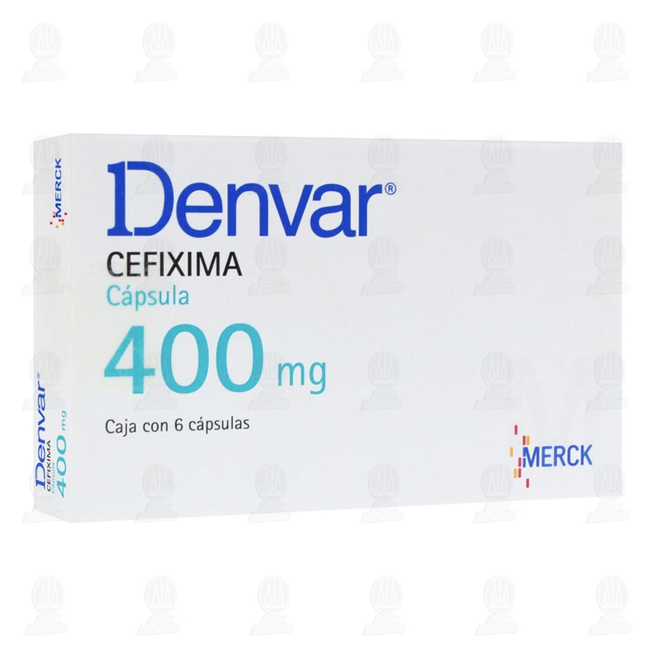 Denvar 400 mg, 6 C&aacute;psulas. image number 0