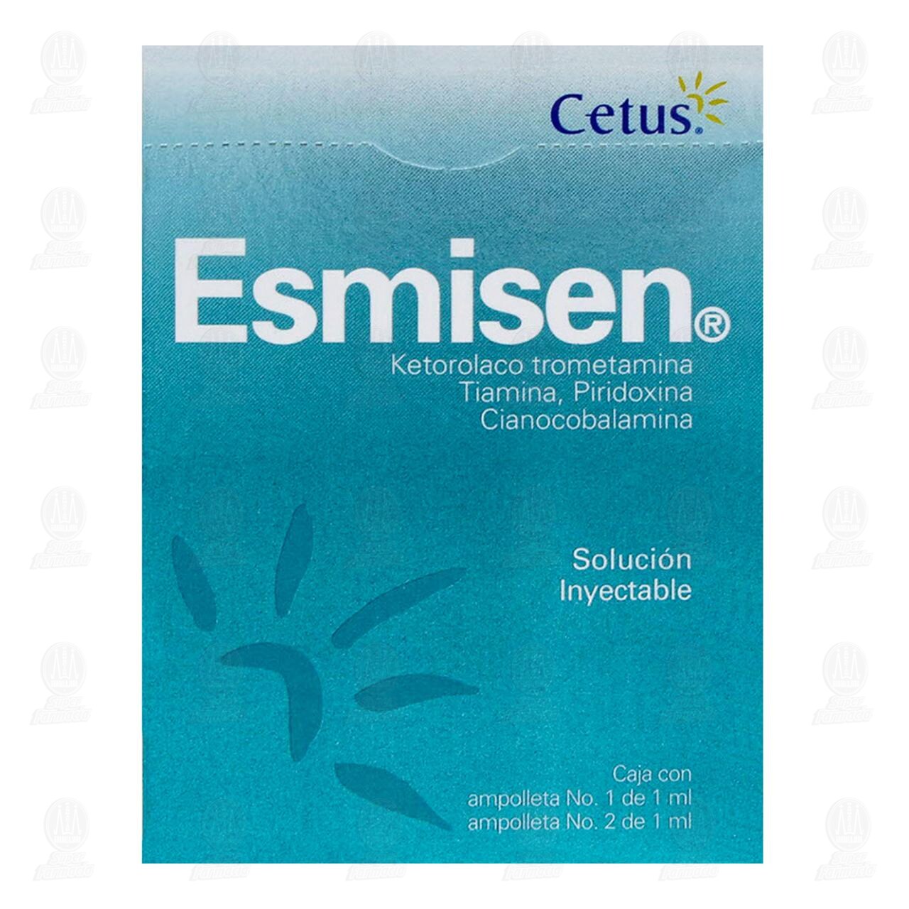 Esmisen Soluci&oacute;n Inyectable, 2 ampolletas. image number 1