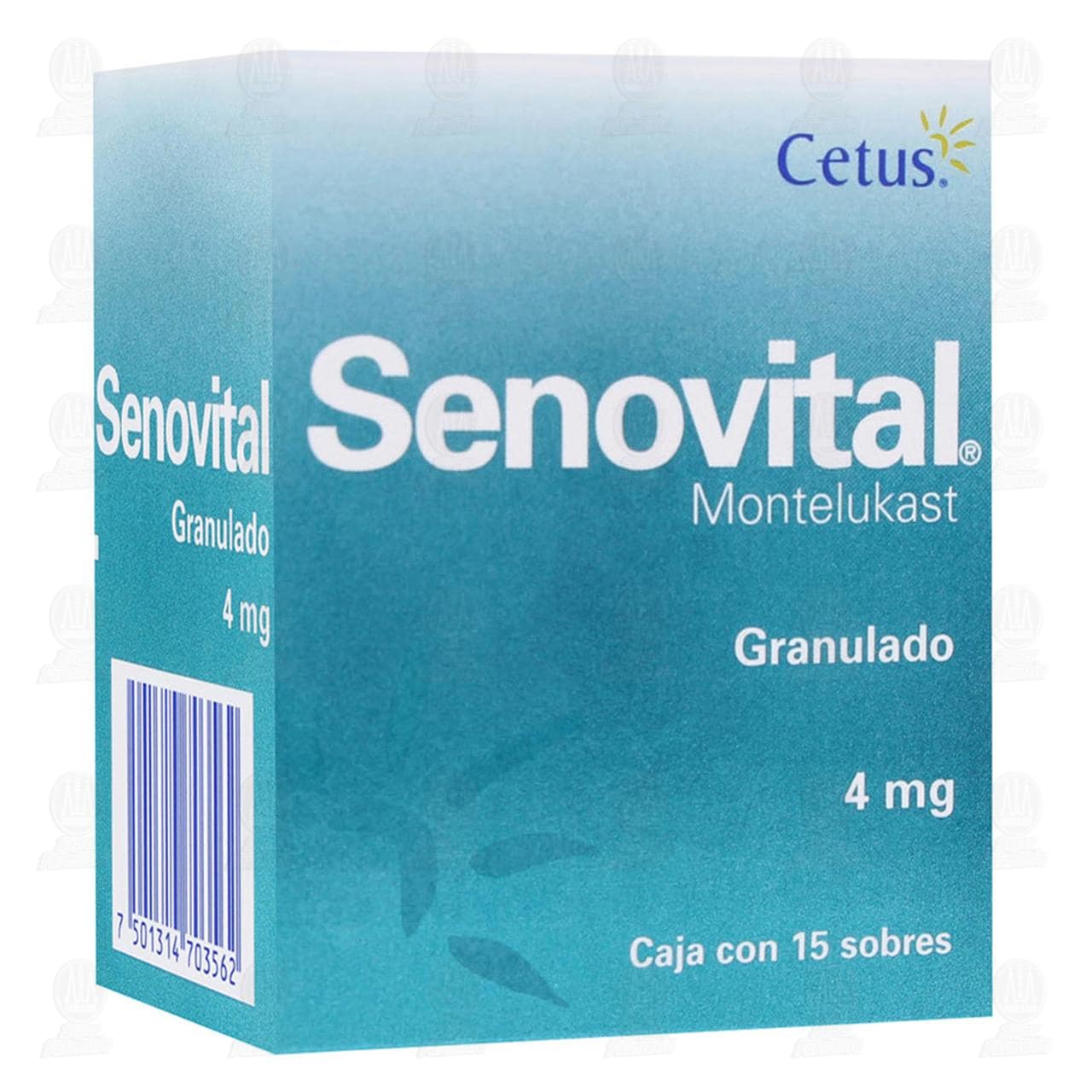 Senovital 4 mg, 15 Sobres Granulado. image number 0