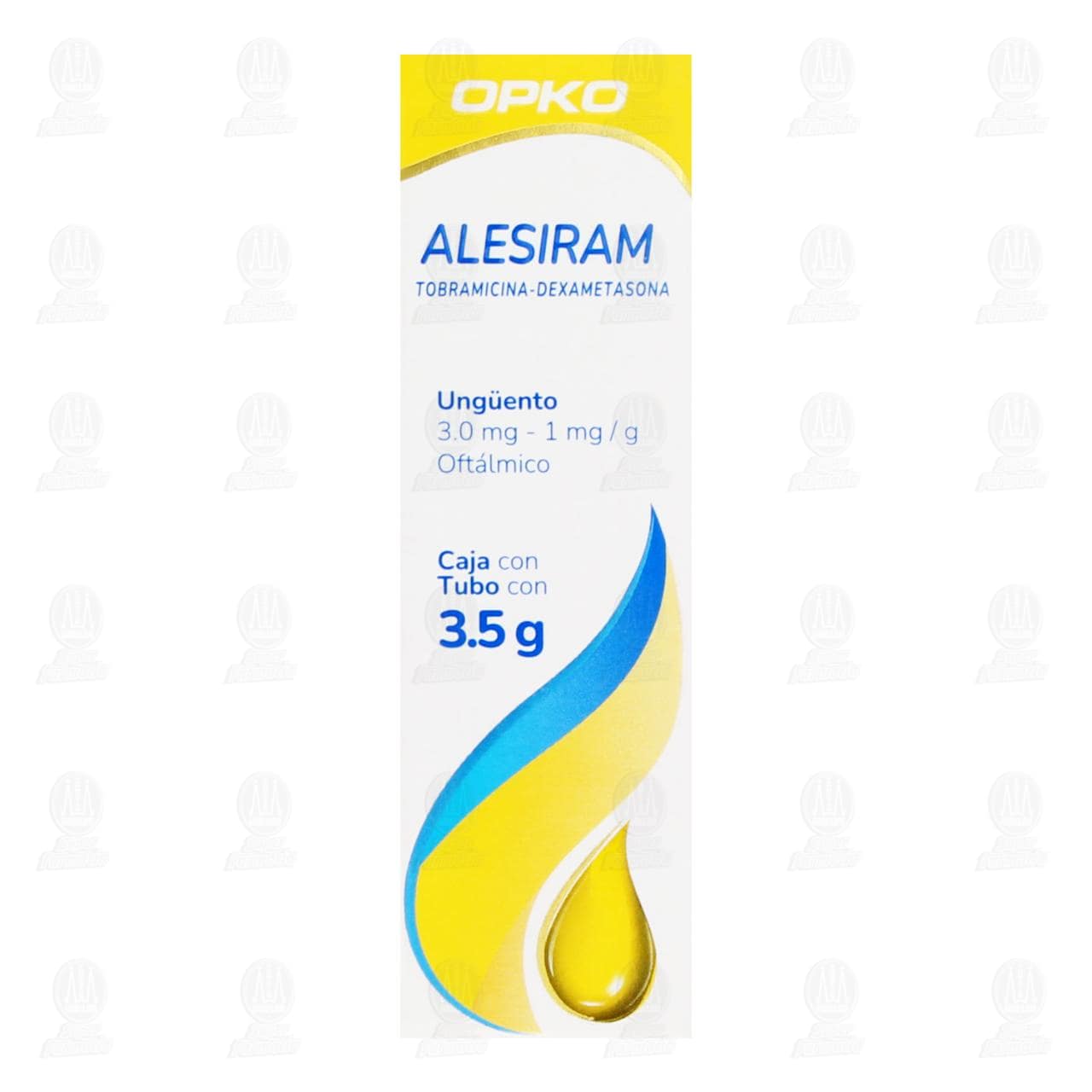 Alesiram 3.0mg/1mg Ung&uuml;ento Oft&aacute;lmico, 3.5 gr. image number 1