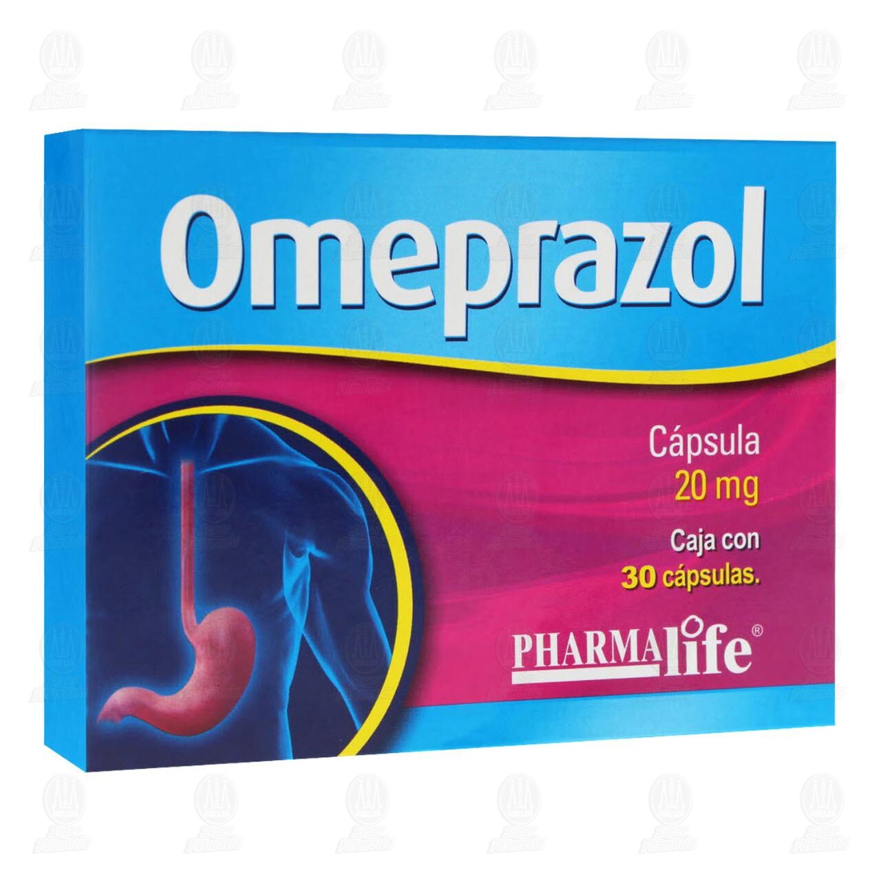 Omeprazol 20mg 30 Cápsulas Pharmalife Smart Club