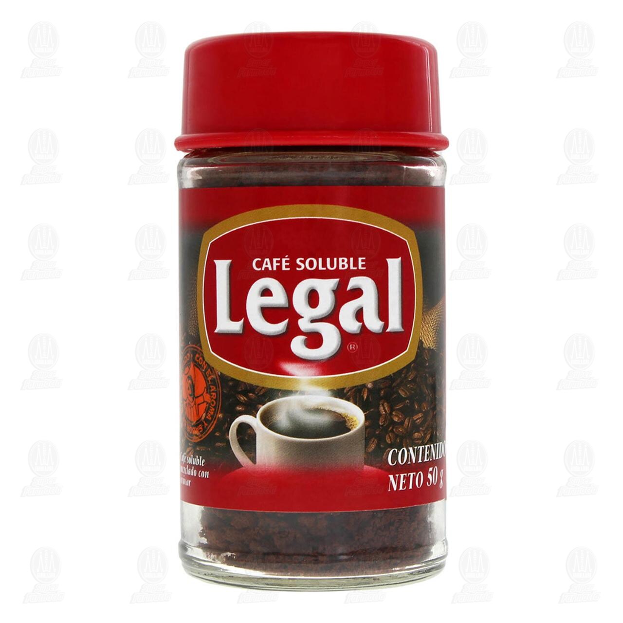 Caf&eacute; Soluble Legal Mezclado con Az&uacute;car, 50 gr. image number 1