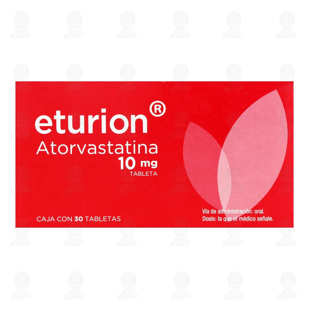 Eturion 10 mg, 30 Tabletas. image number 1